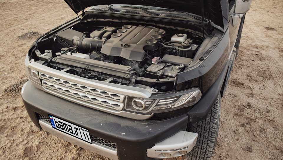 پیشرانه شش سیلندر تویوتا FJ کروزر