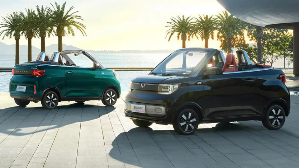 وولينگ ميني EV کانورتيبل