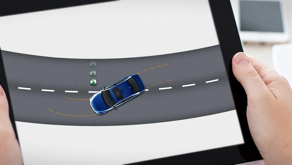 سامانه بالانس فشار ترمز در پیچها