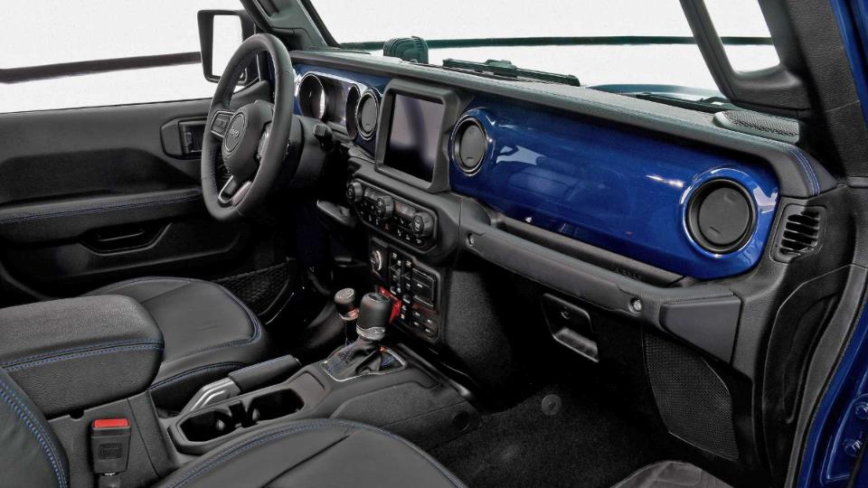 کانسپت جیپ برای علاقمندان دوچرخه‌سواری در کوهستان