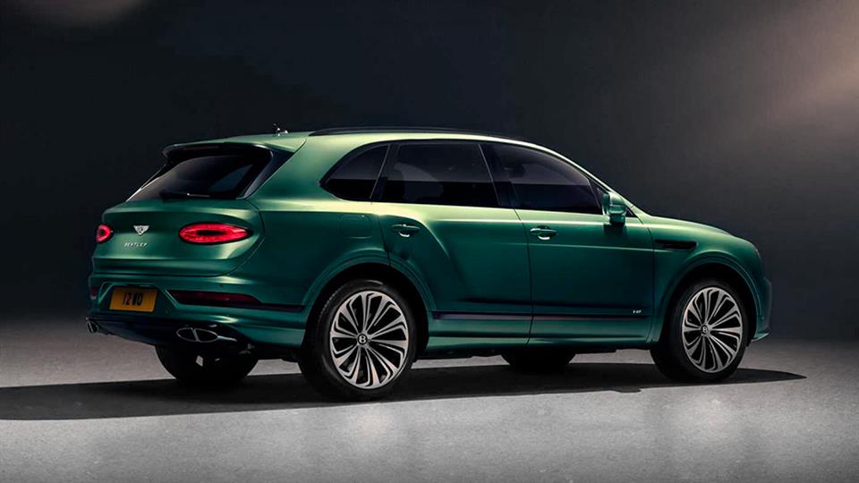 طراحی نمای عقب بنتلی بنتایگا مدل 2021