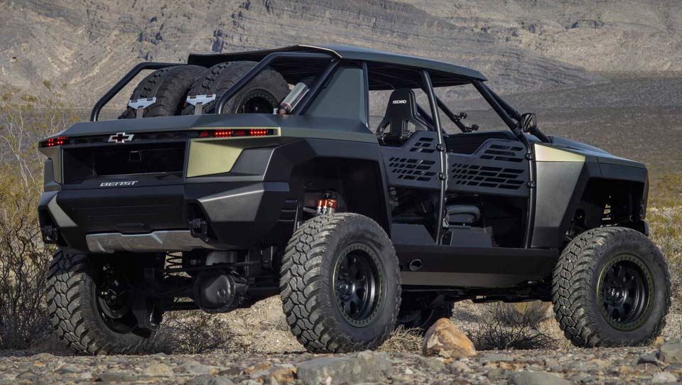 کانسپت شورولت بیست برپایه مدل سیلورادو