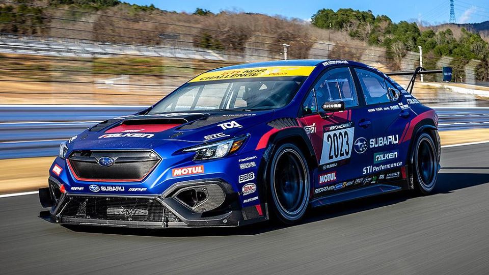 نسخه‌رالی از سوبارو WRX