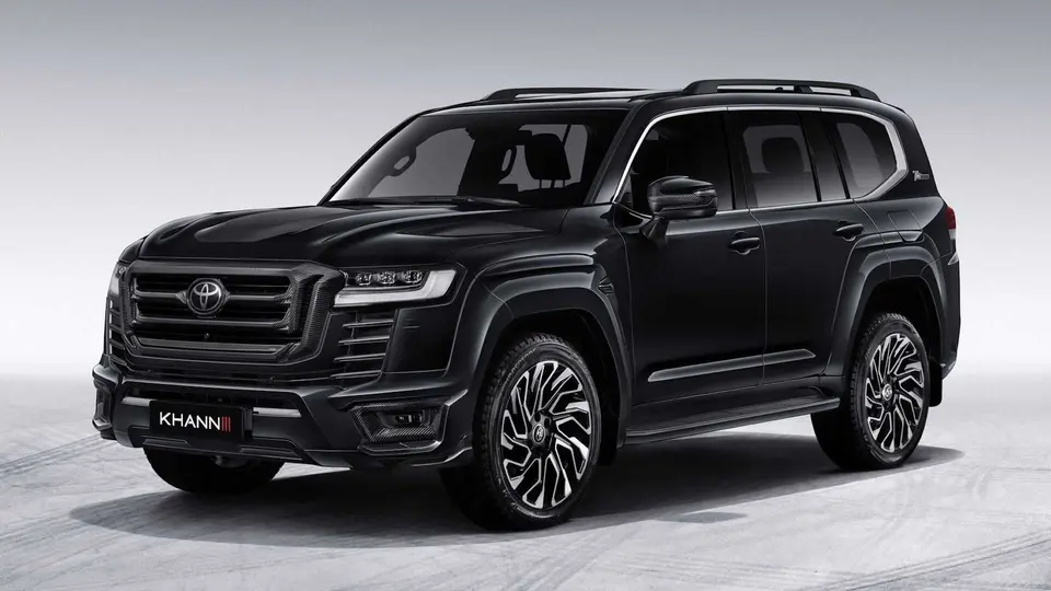 تويوتا لندکروزر 300 با لباسي از فيبر کربن