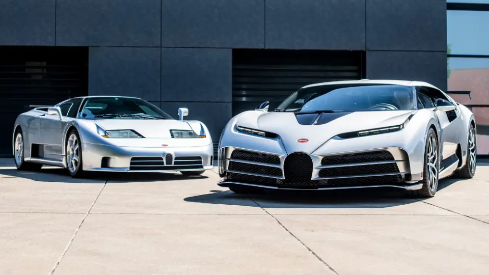 بوگاتي چنتوديچي و بوگاتي EB110 سوپراسپرت