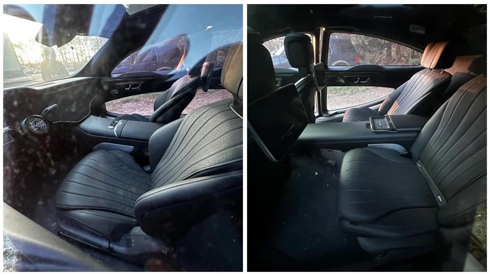 کانسپت مرسدس بنز در زباله‌دانی 