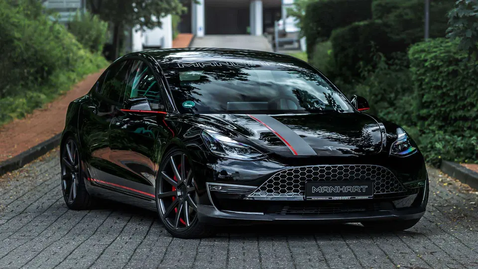 تيونينگ تسلا مدل 3 توسط منهارت