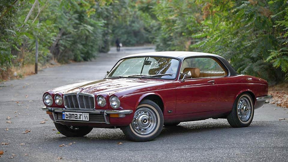 طراحی نمای جلو جگوار XJ6-C مدل 1976