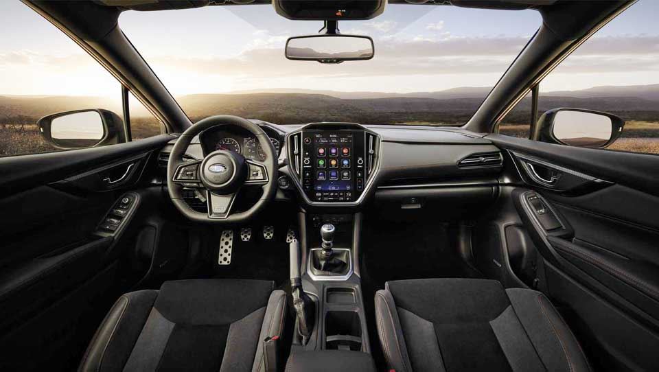 کابین سوبارو WRX مدل 2022