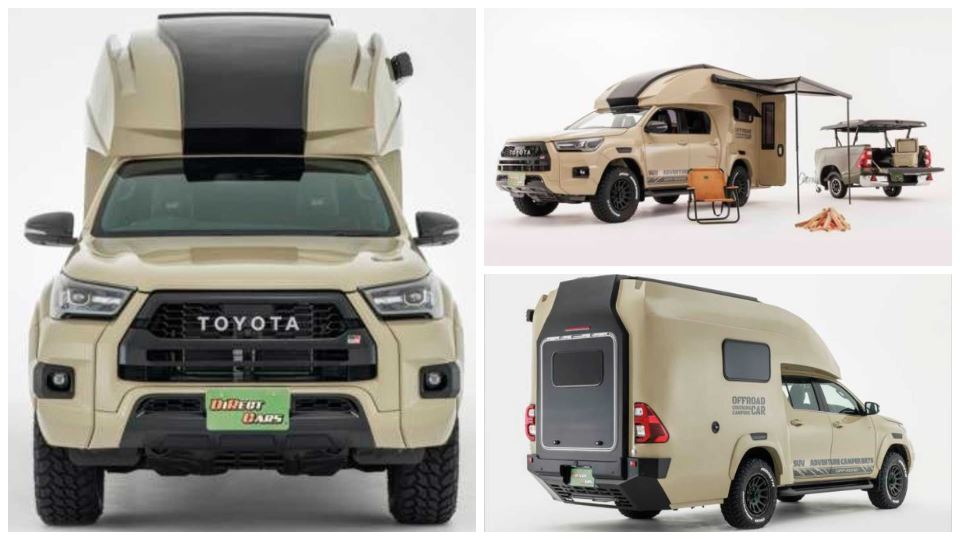 تویوتا هایلوکس BR75 کمپر