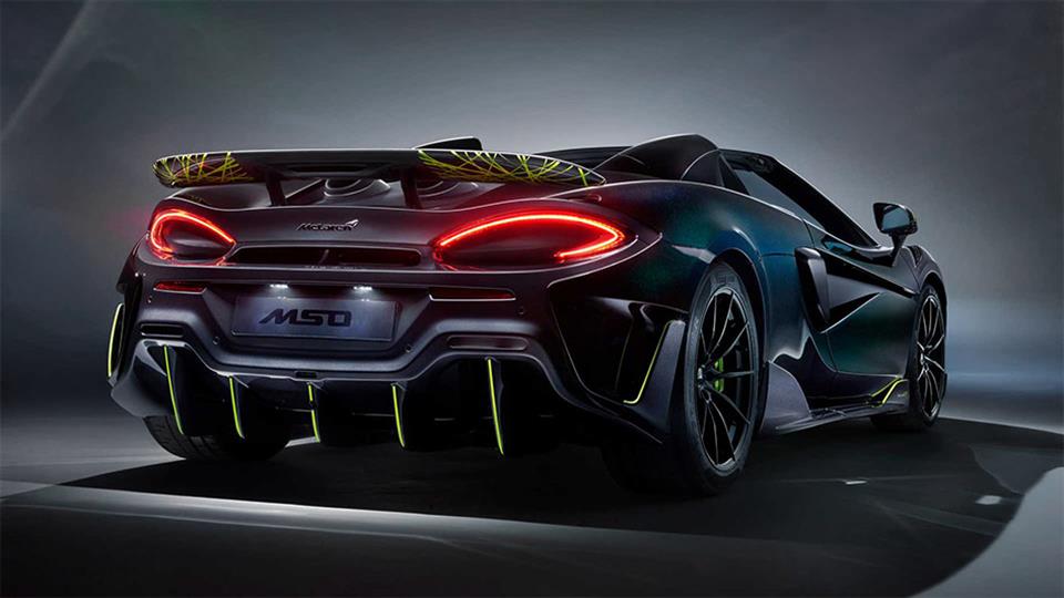 سخه‌ای خاص از مک‌لارن 600LT اسپایدر 