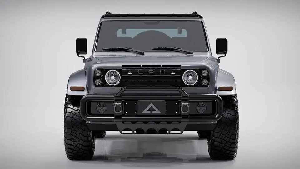 آلفا موتورز رکس شاسي بلند برقي آفرود