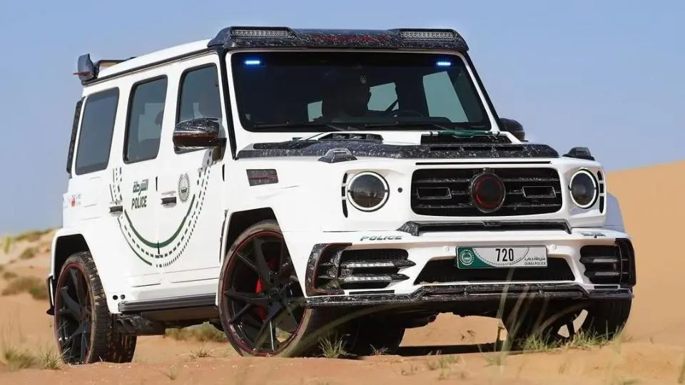 منصوري P720 عضو جديد ناوگان پليس دوبي