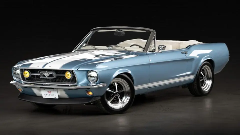 بازسازي فورد ماستنگ 1967 ولوسيتي