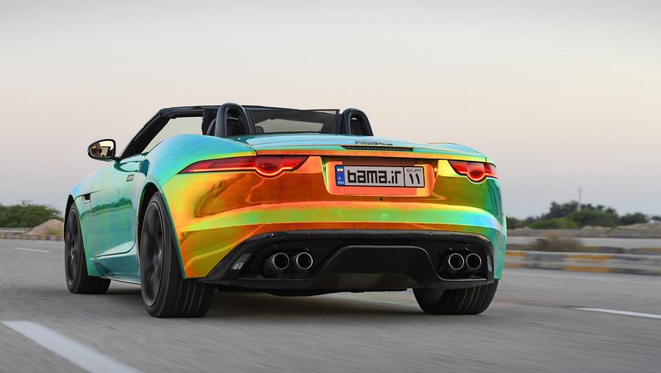 تجربه رانندگی با جگوار F-Type