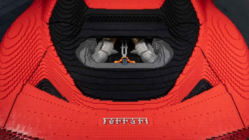 معرفی مدل لگویی از فراری 296GTS