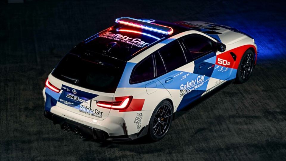 ب‌ ام‌ و M3 تورینگ به خودروی ایمنی مسابقات موتو جی پی