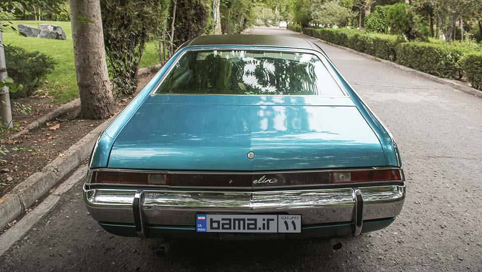 نمای عقب امریکن موتورز جَوِلین مدل 1968