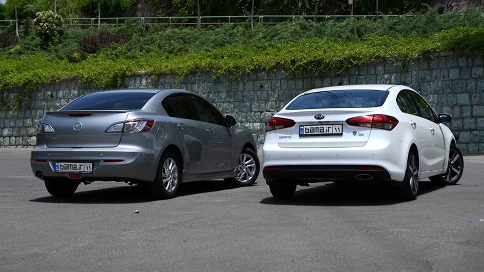کیا سراتو دربرابر مزدا 3
