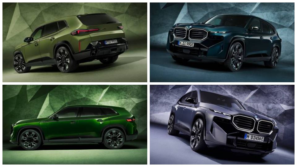 معرفی چهار رنگ جدید برای ب ام و XM