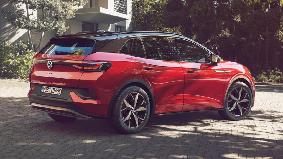 طراحی نمای عقب فولکس واگن ID.4 GTX