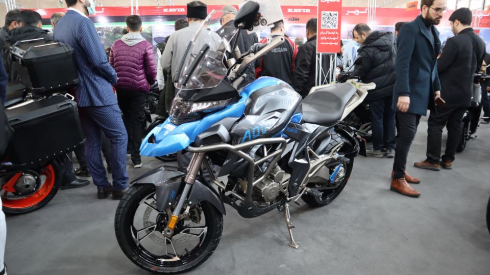 نمایشگاه موتورسیکلت 1401 کویر موتور
