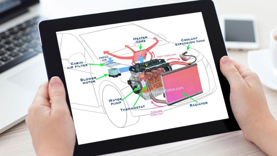 بخاری خودرو از نگهداری تا عیب‌یابی