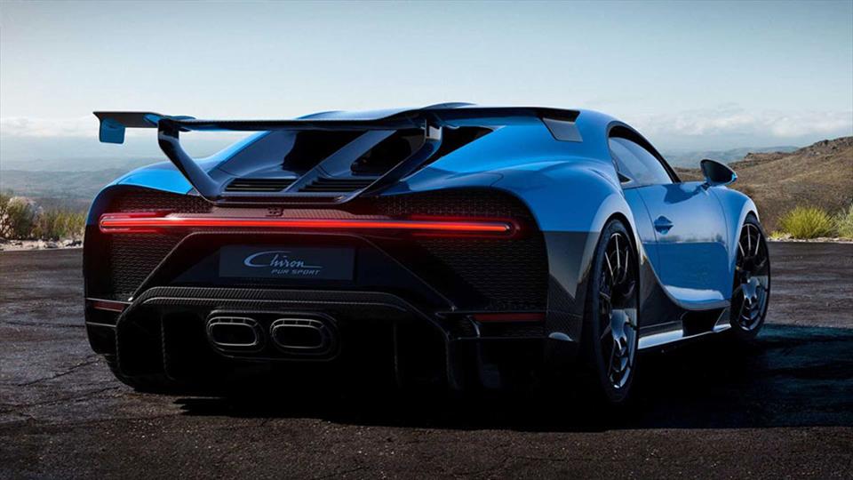 بوگاتی شیرون نسخه پیور اسپرت