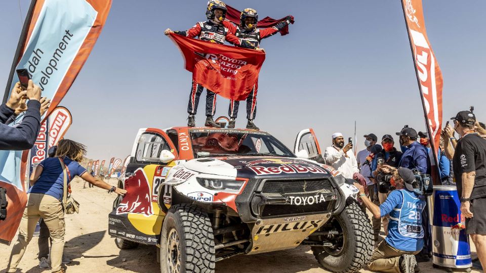 پیروزی العطیه با هایلوکس در رالی داکار 2022