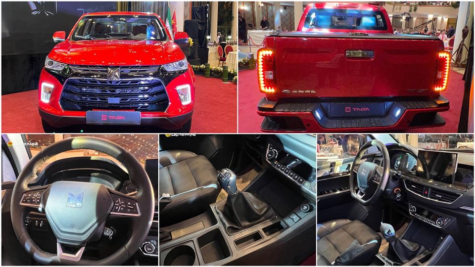 رونمایی پیکاپ تاگا پادرا دیزل