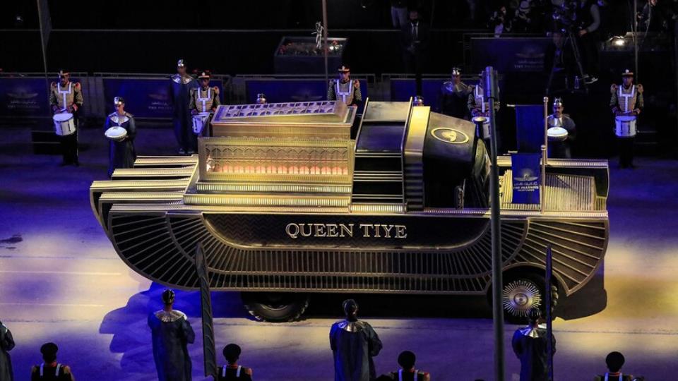 وسایل نقلیه خاص برای رژه طلایی فراعنه