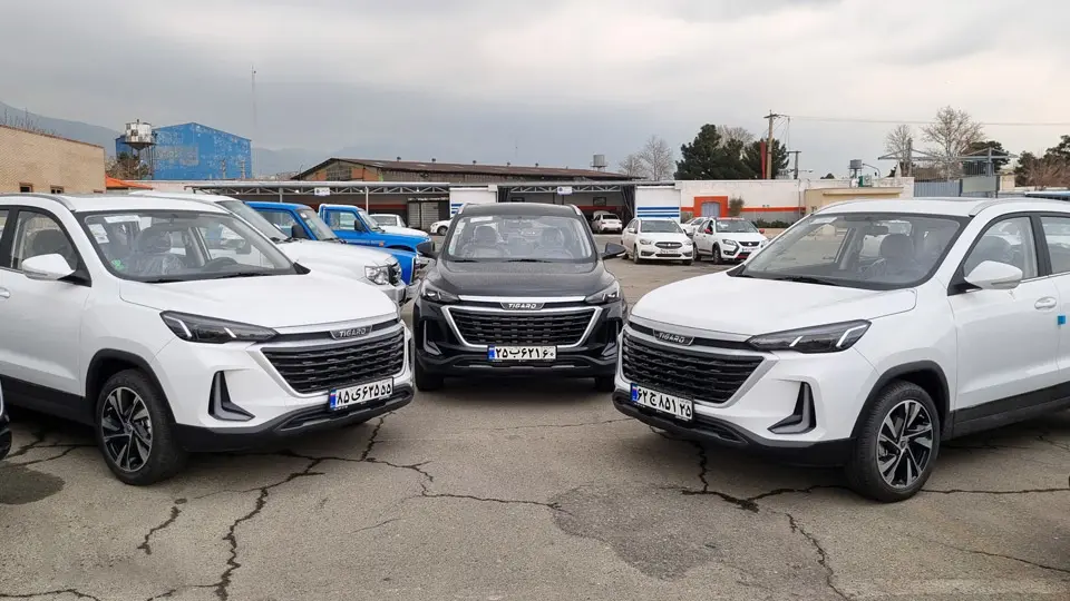 آمار توليد تيگارد موتور