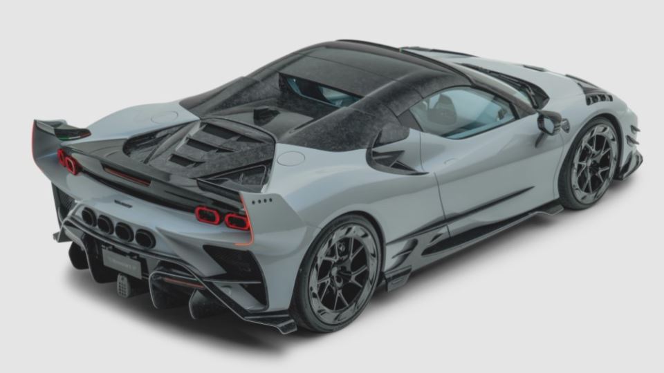 تیونینگ منصوری فراری SF90 اسپایدر