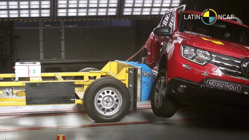 صفر ستاره یمنی برای رنو داستر 2022 در تست تصادف NCAP آمریکای جنوبی