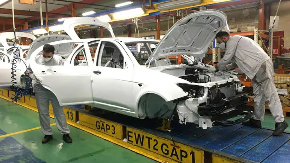 آمار توليد پارس خودرو