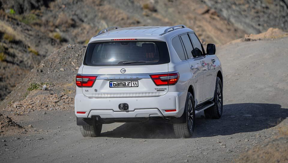 طراحی نمای عقب نیسان پاترول  2020