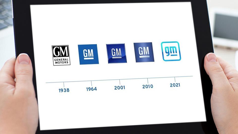 آغاز عصر جدید جنرال موتورز با لوگوی جدید