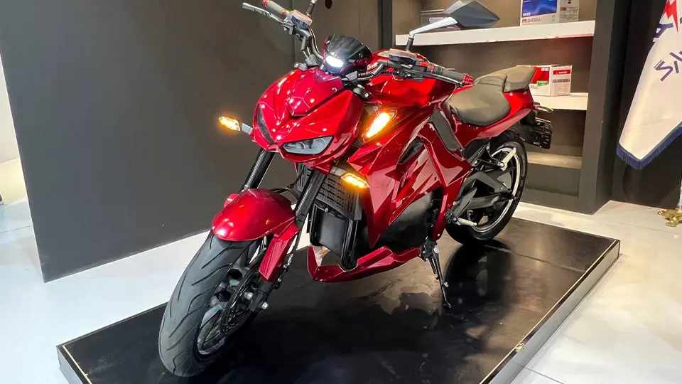 موتورسيکلت برقي K10 اسپرت کرمان باتري