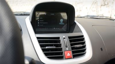 نمایشگر پژو 207i پانوراما 