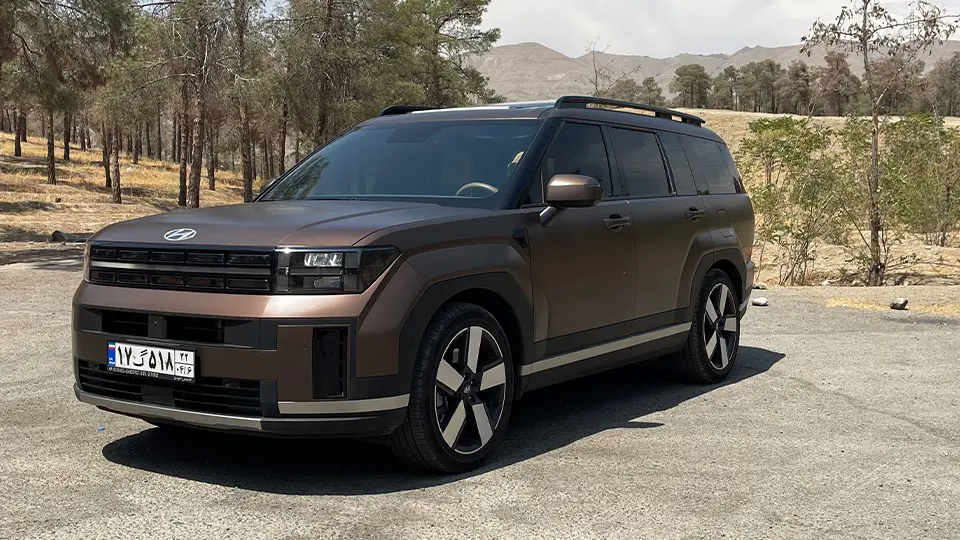 تست بررسي هيونداي سانتافه 2025 هرمس خودرو