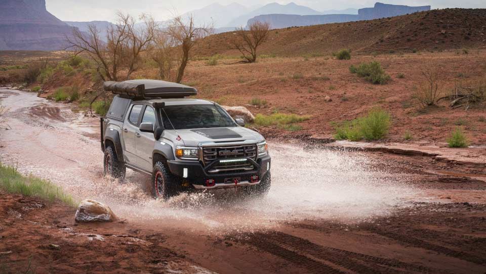 نسخه OVRLANDX از جی‌ام‌سی کنیون AT4