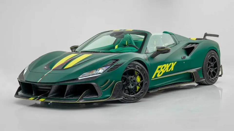 فراري F8 Tributo اسپايدر تيونينگ F8XX منصوري