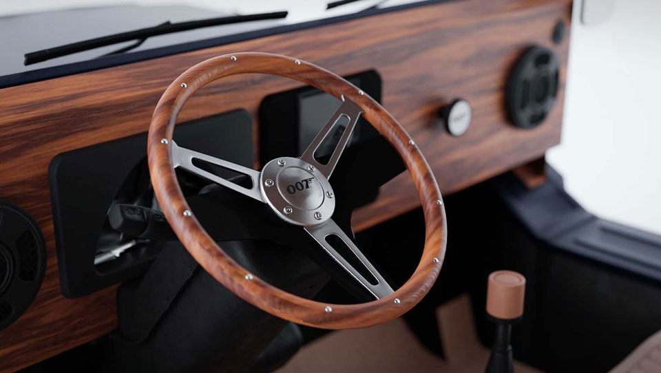 موک خودروی ساحلی برقی با نشان 007