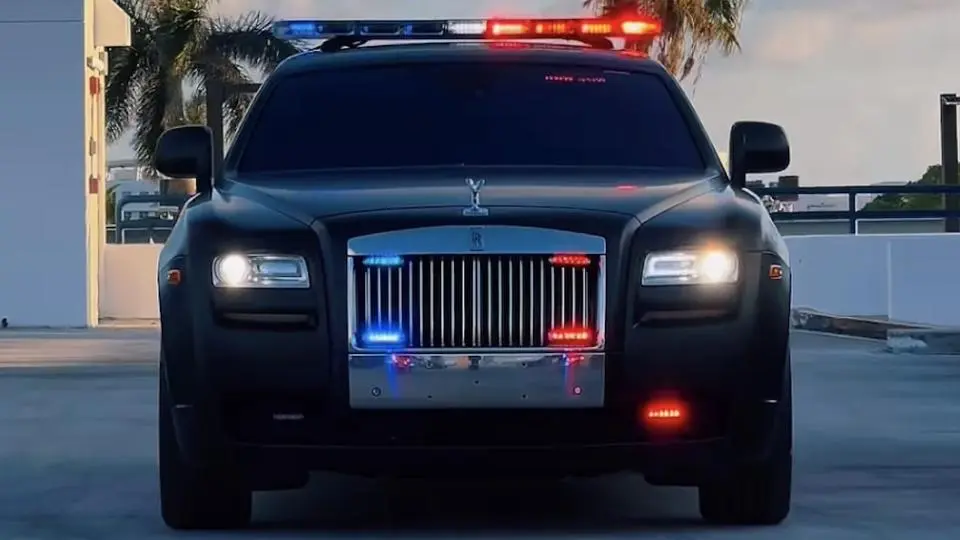 رولزرويس گوست براي پليس ميامي