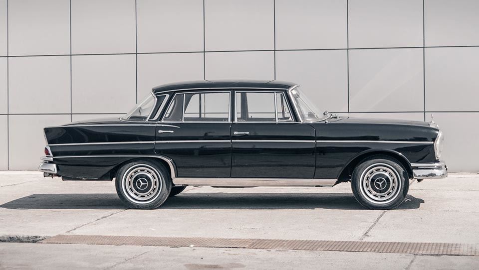 مرسدس بنز W111، نسل دوم خانواده S کلاس