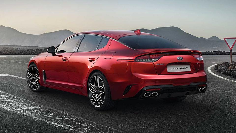 نسخه اروپایی کیا استینگر 2021