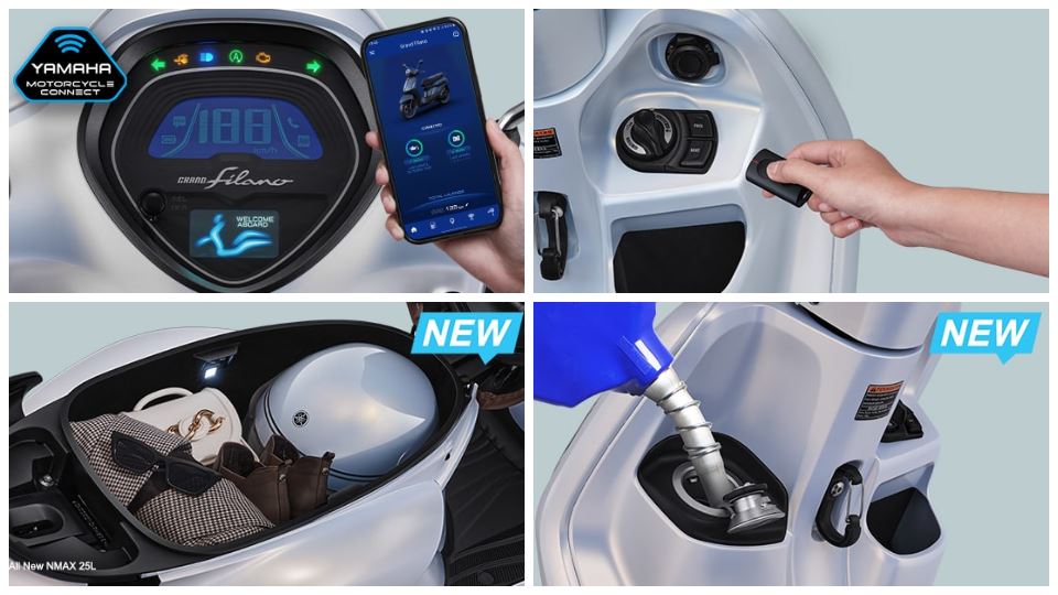 یاماها گرند فیلانو 2023