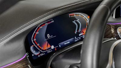 نمایشگر پشت فرمان بامو 730li مدل 2020