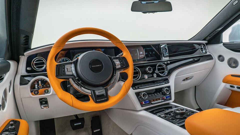 رولزرویس گوست با تیونینگ منصوری