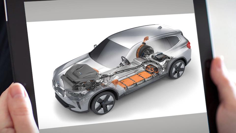 ساختار برقی بامو iX3